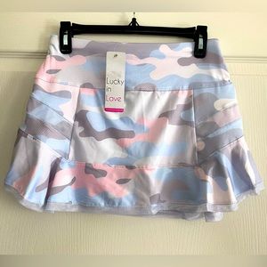 Lucky in Love tennis skirt